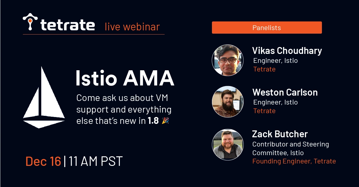 Istio 1.8 AMA